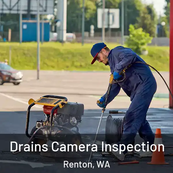  Drains Camera Inspection Renton, WA